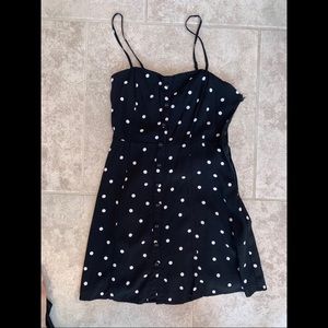 Never worn polka dot dress
